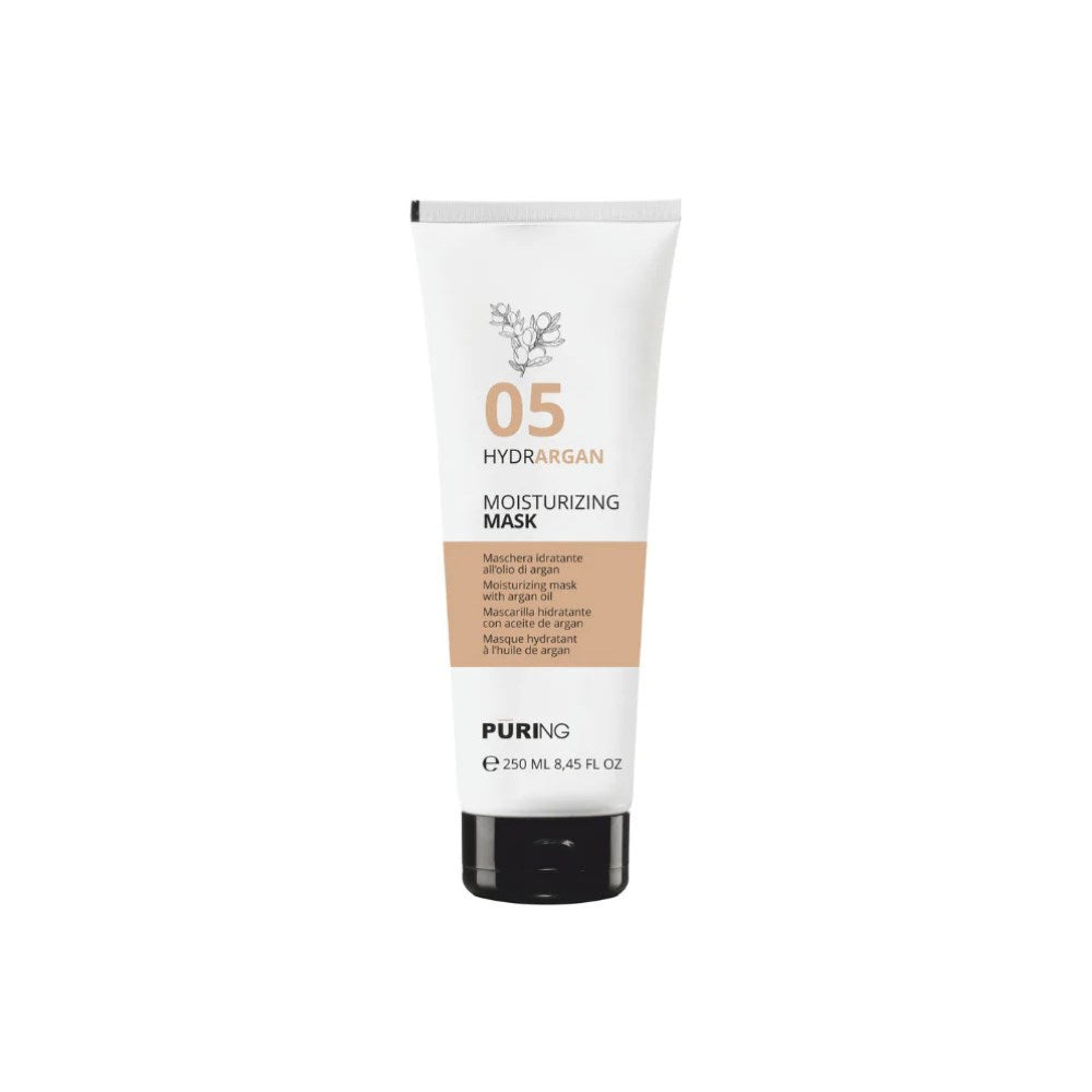 Puring 05 HydrArgan Normal ve Kuru Saçlar için Argan ve Keten Tohumlu Nemlendirici Saç Maskesi 250ml