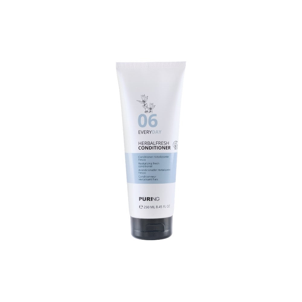 Puring 06 Everyday Tüm Saçlar için Mentol ve Bitki Özlü Hassas Saç Derisi Ferahlatıcı Saç Kremi 250ml