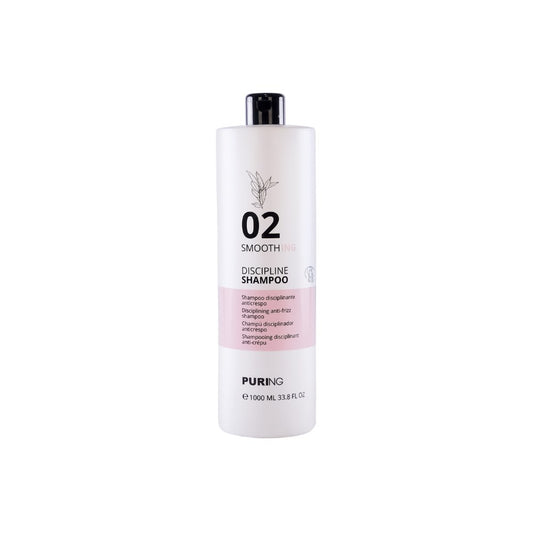 Puring 02 Smoothing Kabaran Saçlar için Keratin ve Zeytinyağlı Elektriklenme Karşıtı Şampuan 1000ml