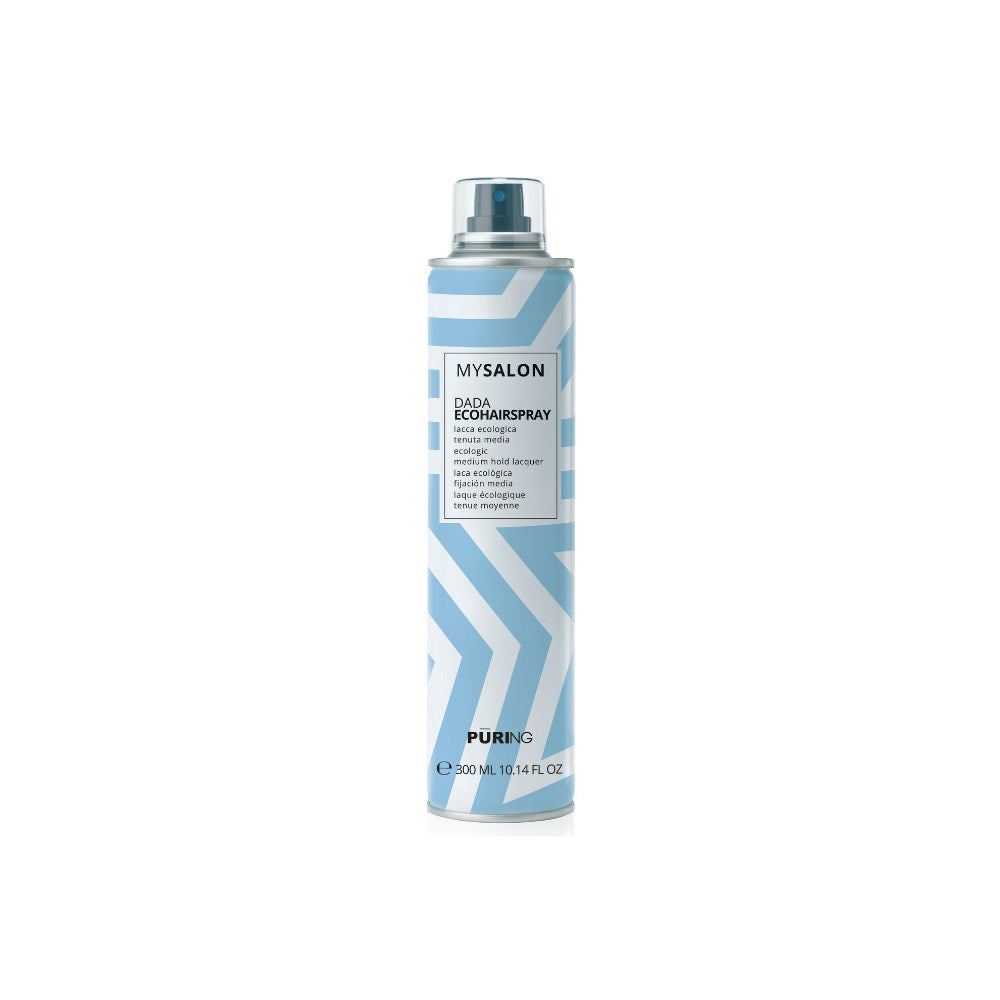 Puring MySalon Tüm Saçlar için Esnek Orta Tutuşlu Neme Karşı Ekolojik Gazsız Şekillendirici Saç Spreyi 300ml