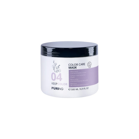 Puring 04 KeepColor Boyalı Saçlar için Keten Tohumu ve E Vitaminli Renk Koruyucu Saç Maskesi 500ml