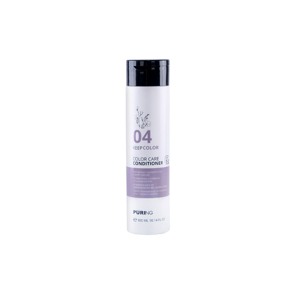 Puring 04 KeepColor Boyalı Saçlar için Keten Tohumu Yağı ve E Vitaminli Renk Koruyucu Saç Kremi 300ml