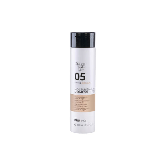 Puring 05 HydrArgan Normal ve Kuru Saçlar için Argan ve Keten Tohumu Yağlı Nemlendirici Şampuan 300ml