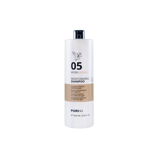 Puring 05 HydrArgan Normal ve Kuru Saçlar için Argan ve Keten Tohumu Yağlı Nemlendirici Şampuan 1000ml