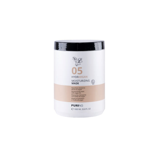 Puring 05 HydrArgan Normal ve Kuru Saçlar için Argan ve Keten Tohumlu Nemlendirici Saç Maskesi 1000ml
