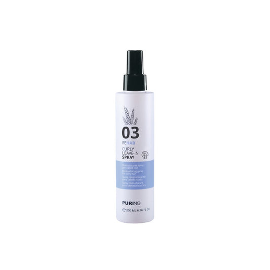 Puring 03 Rehab Kıvırcık Saçlar için İpek ve Buğday Proteinli Bukle Belirginleştirici Saç Spreyi 200ml