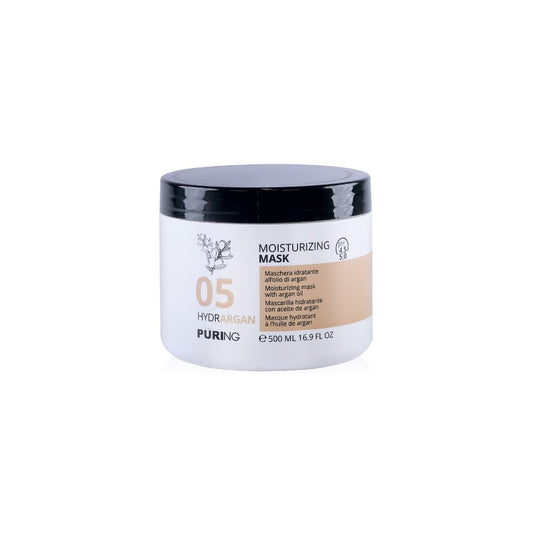 Puring 05 HydrArgan Normal ve Kuru Saçlar için Argan ve Keten Tohumlu Nemlendirici Saç Maskesi 500ml