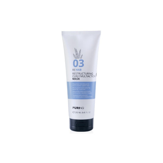 Puring 03 Rehab Kıvırcık Saçlar için İpek ve Buğday Proteinli Bukle Belirginleştirici Saç Maskesi 250ml