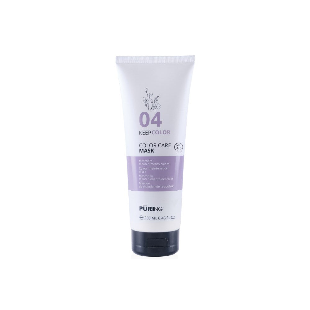 Puring 04 KeepColor Boyalı Saçlar için Keten Tohumu ve E Vitaminli Renk Koruyucu Saç Maskesi 250ml
